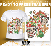 Christmas Mickey & Friends Zap - Premium DTF transfers