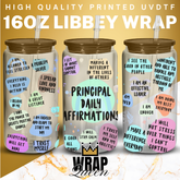 Principle Daily UV DTF 16oz Glass Cup Wrap