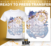 Princess Cinderella - Premium DTF transfers