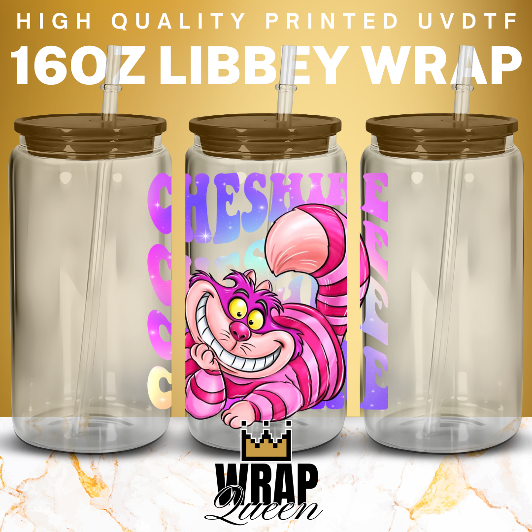 Princess Alice Cheshire Cat UVDTF - 4 inch