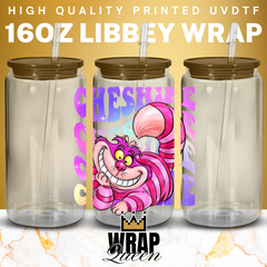 Princess Alice Cheshire Cat UVDTF - 4 inch