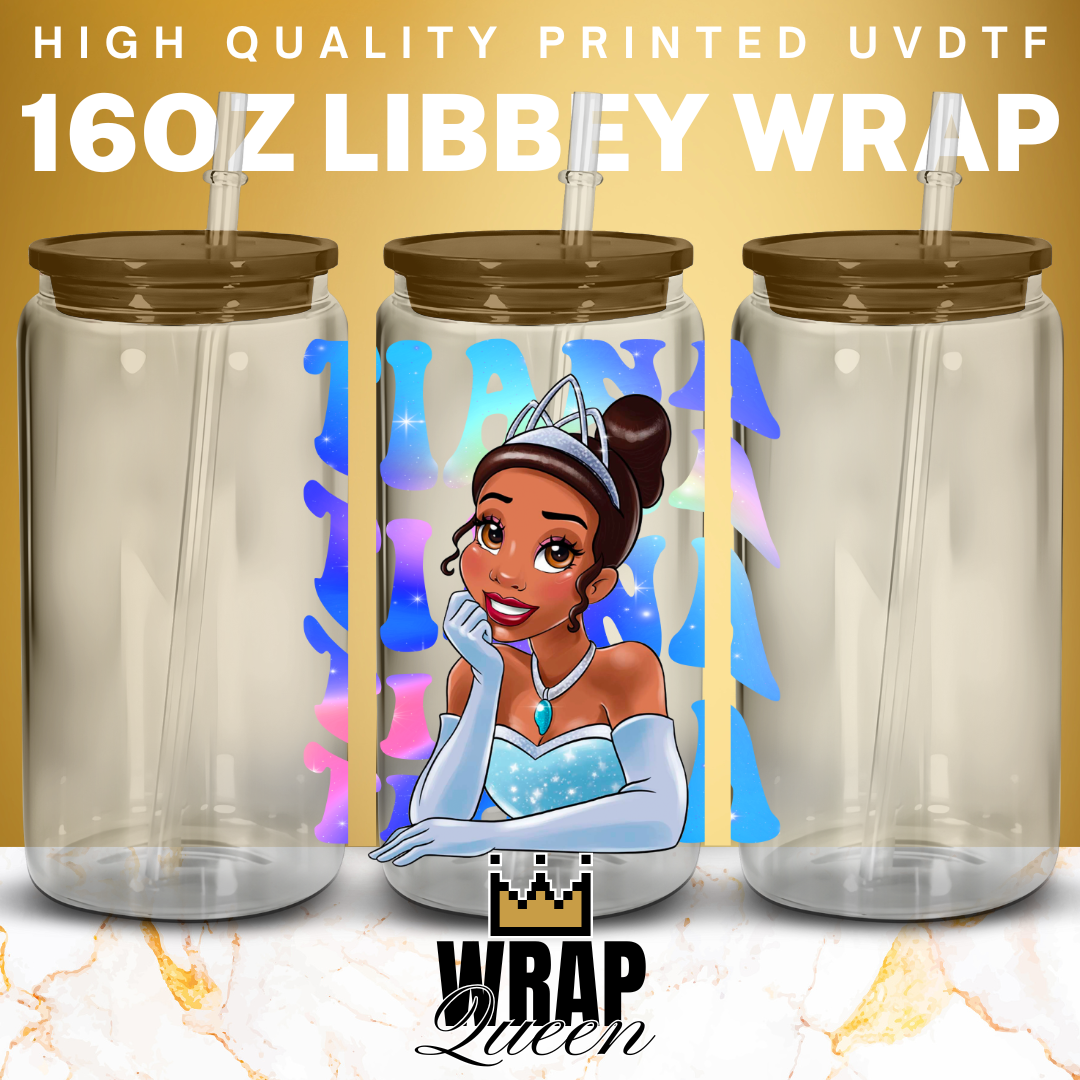 Princess Tiana UVDTF - 4 inch