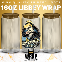 Dark Princess Cinderella UVDTF - 4 inch