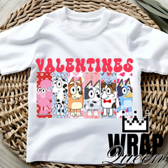 Valentine Heeler Australian Dog DTF 👕